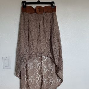 Beautiful lace skirt!